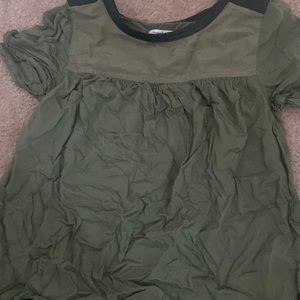 American eagle size xs army green